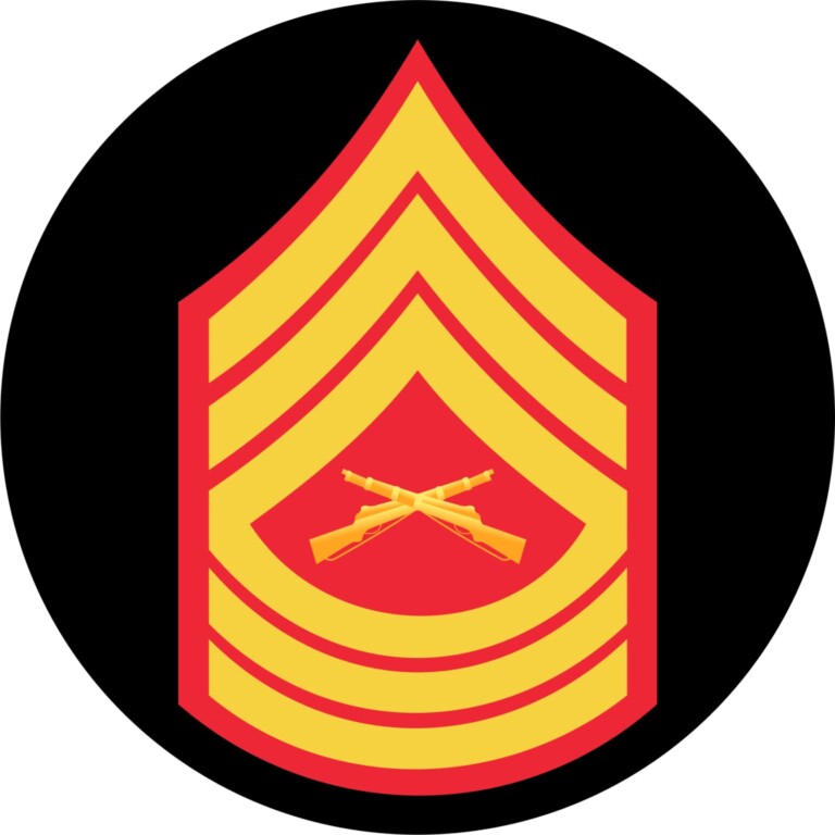 USMC Master Sergeant Mouse Pad