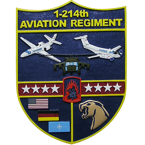 1-214th Aviation Regiment Emblem