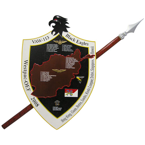 VAW 113 Deployment Plaque
