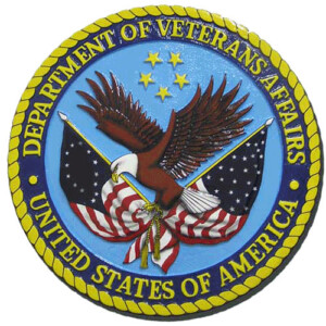 Dept. of Veteran Affairs 3/4" Thick Outdoor HDU Plaque