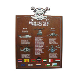 HMM-163 (REIN) Deployment Plaque
