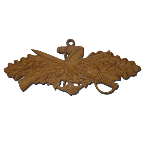 Seabee Combat Warfare Specialist (SCWS) Insignia Badge Plaque