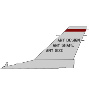 Custom Aircraft Tail Flashes