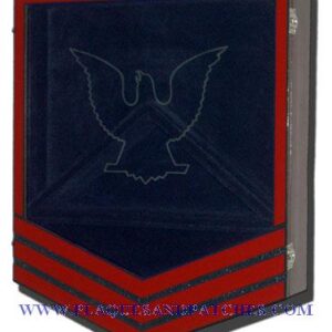 US Coast Guard E6 Retirement / Shadow Box Colored